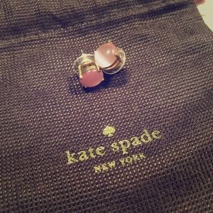 Kate Spade pale pink earrings